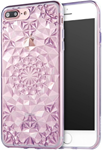 iPhone 7 cell phone case - Diamond Lavender
