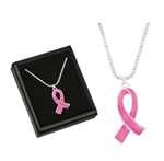 Breast Cancer Awareness Pink Pendant - minimum qty 500 ($11.58  each)