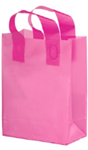 Breast Cancer Awareness Pink Shopping Bags - minimum qty 250 ($1.78 each)