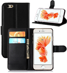 Cell phone black wallet - Iphone 6s Plus