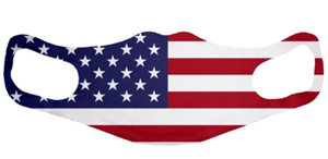 Face Mask Adult - USA Flag