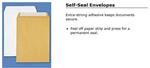 500 Envelopes 6 x 9 - Self Seal