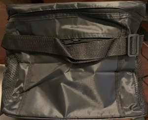 Black Thermal Insulated Food Bag