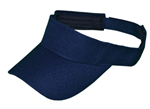 Cloth Sun Visor - Navy Blue